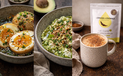 Les recettes « Glow du cortex » de L’Épicerie Cérébrale